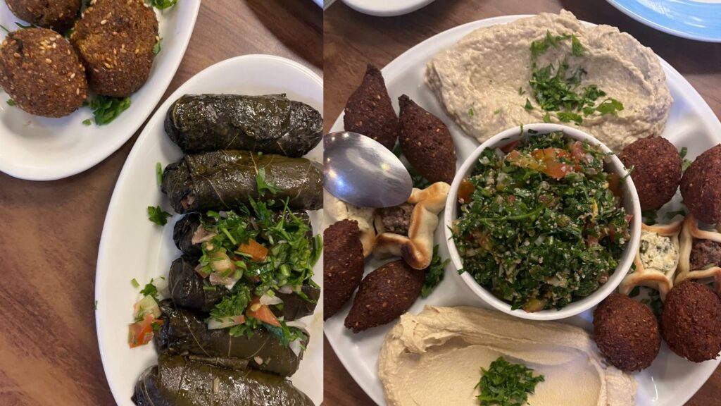 Platos libaneses para compartir